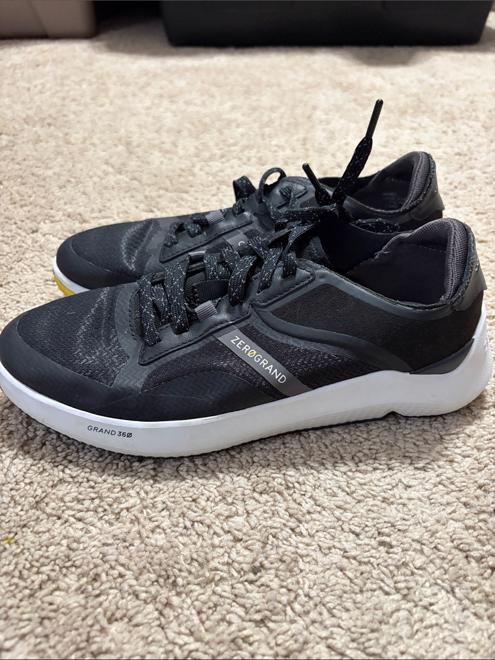 Cole Haan zero grand sneakers 8.6 W2262 Black